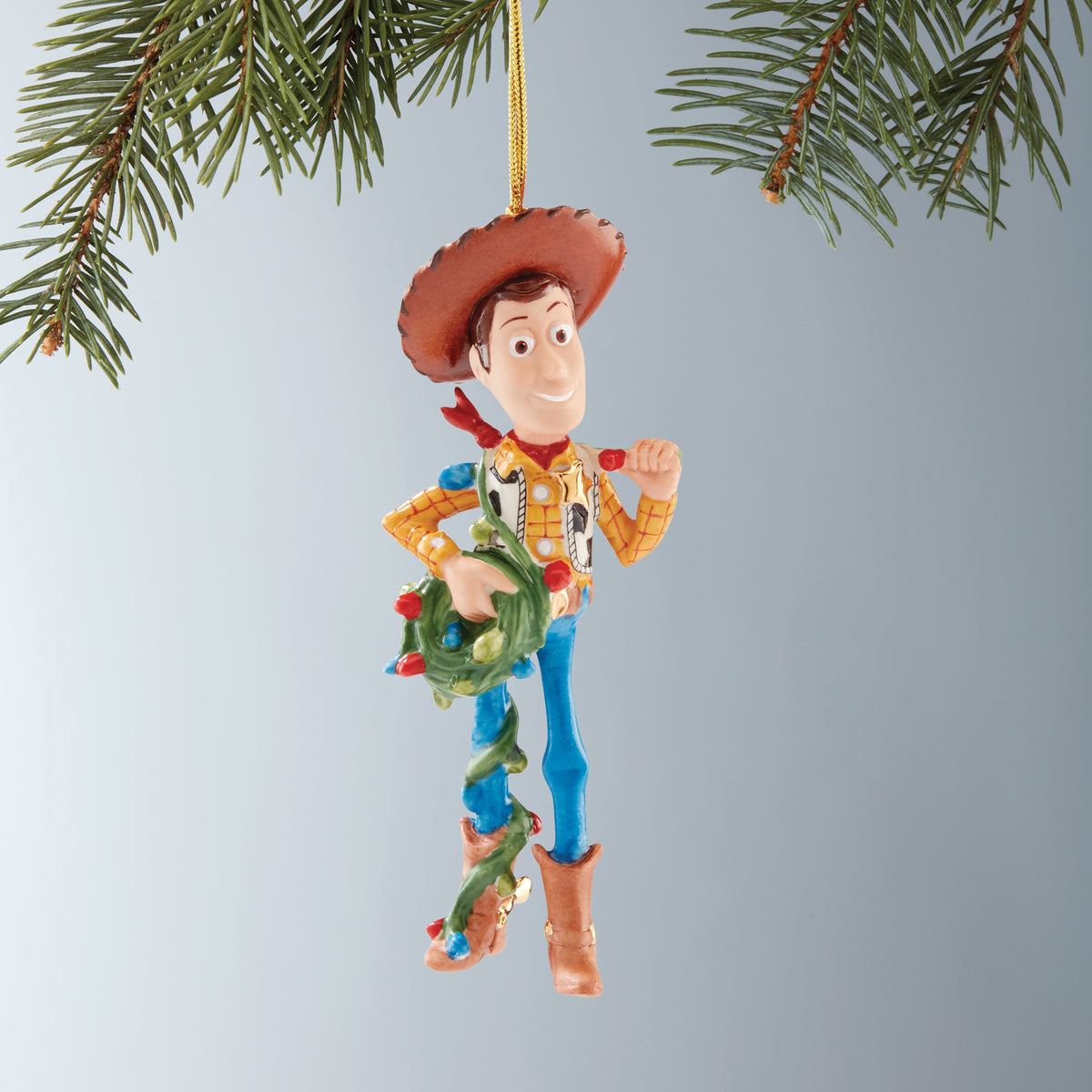Woody Christmas Cowboy Ornament