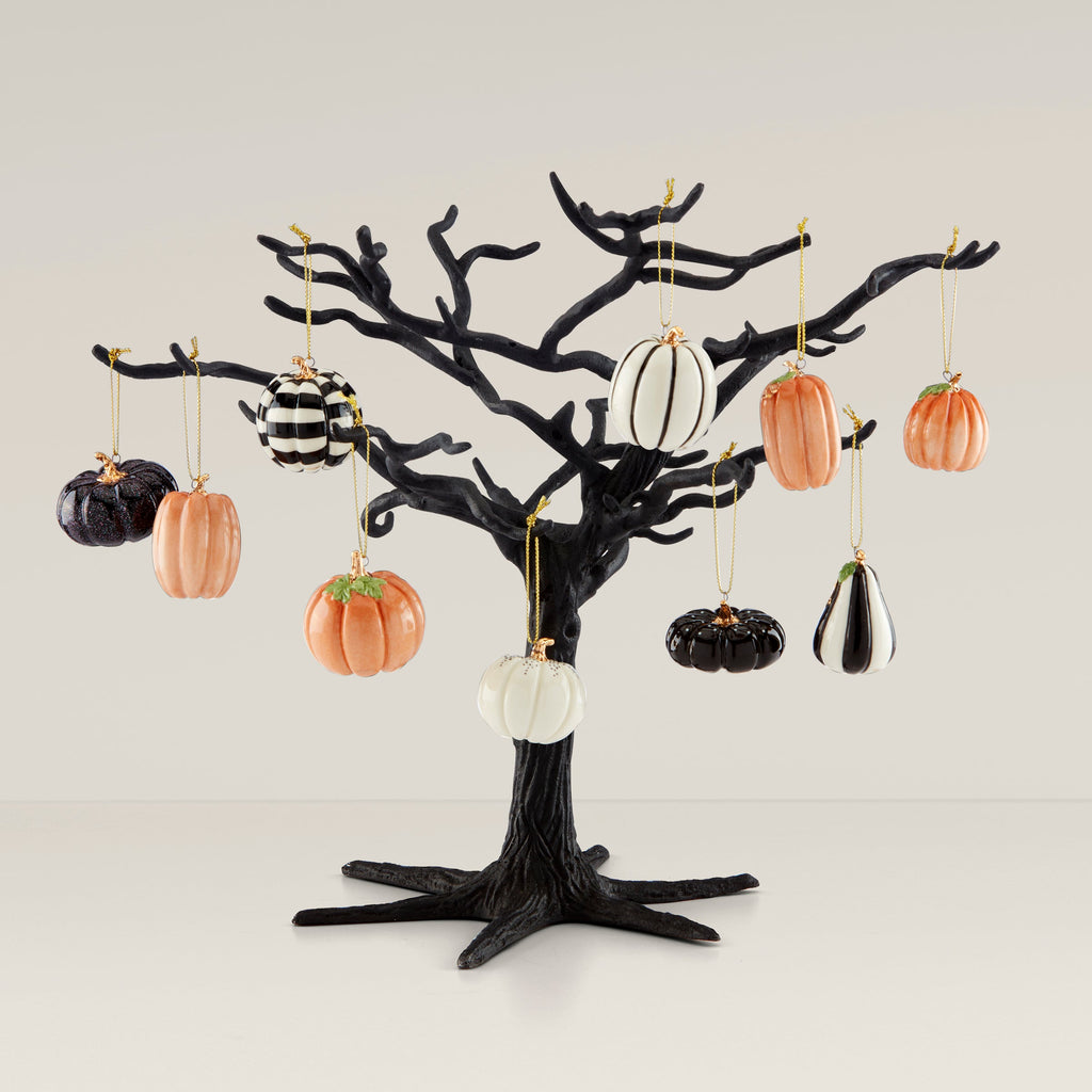 Pumpkin 10-Piece Mini Ornament Set