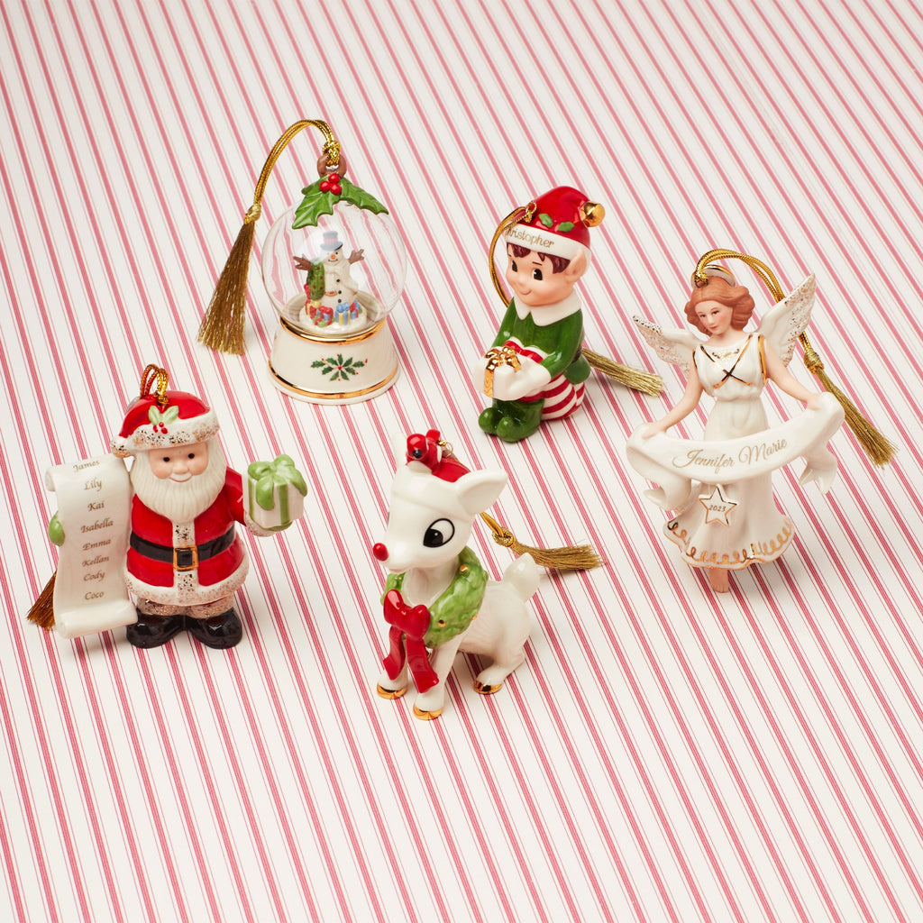 Personalized Naughty & Nice Ornament