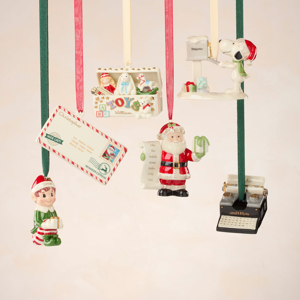 Personalized Letters to Santa Ornament
