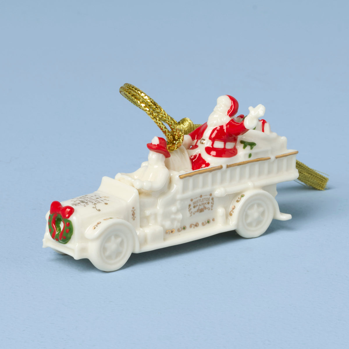 Mistletoe Park Fire Truck Ornament