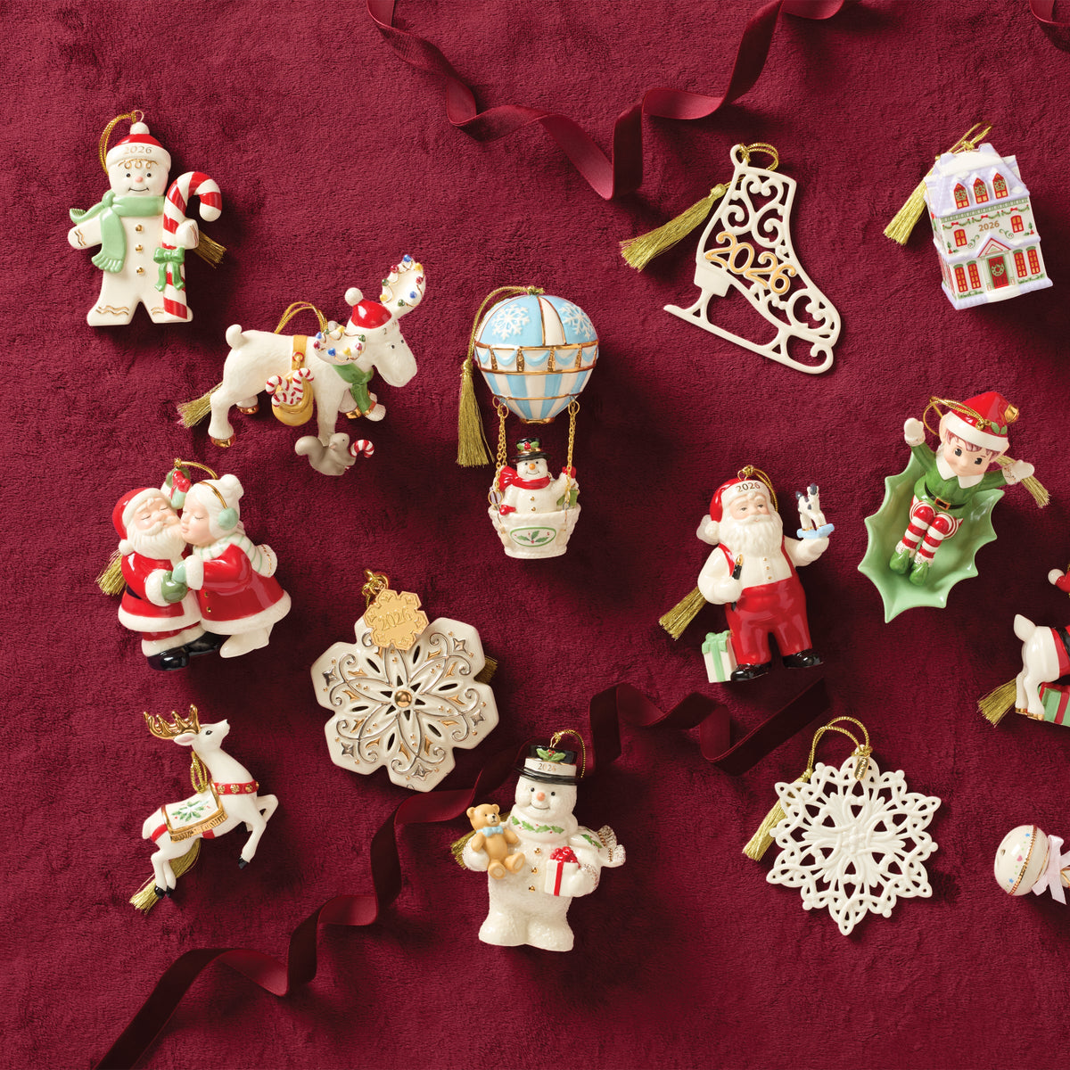 2026 Gingerbread with Candy Cane Ornament