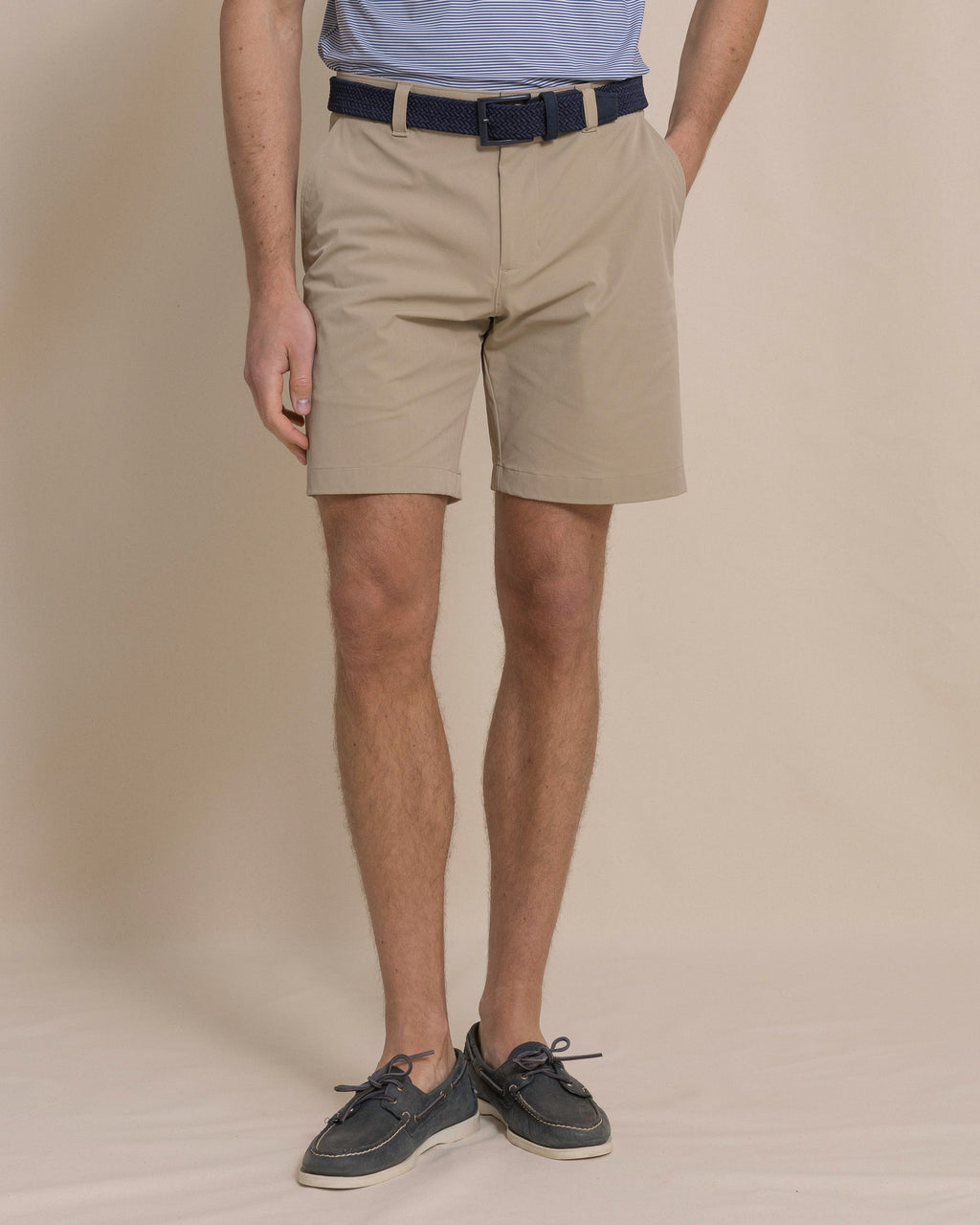 Birdie 8" Coastal Breeze® Performance Short - Sandstone Khaki