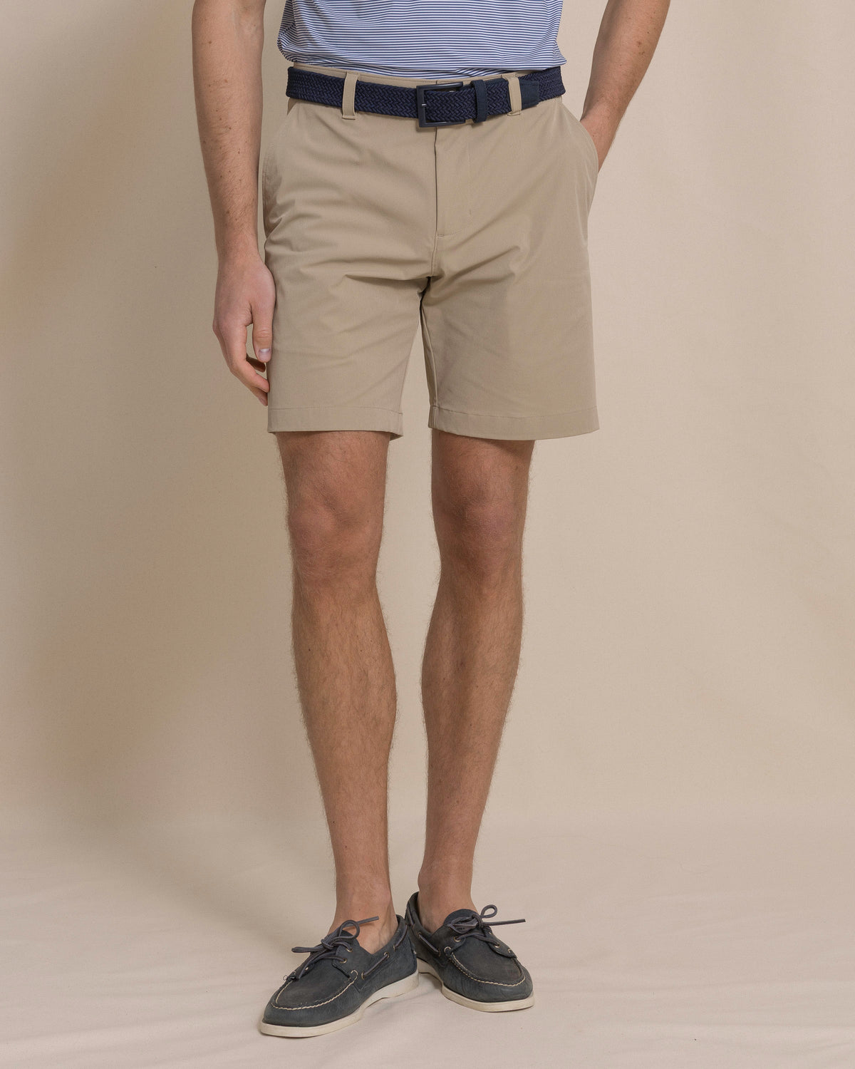 Birdie 8" Coastal Breeze® Performance Short - Sandstone Khaki
