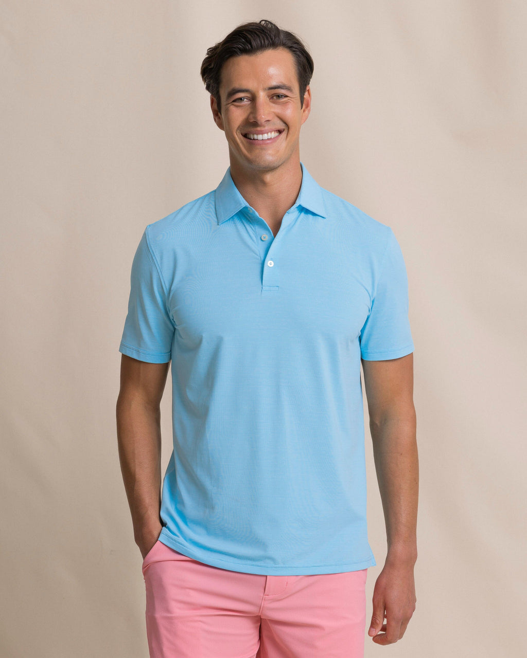 Coastal Breeze® Heather Performance Polo
