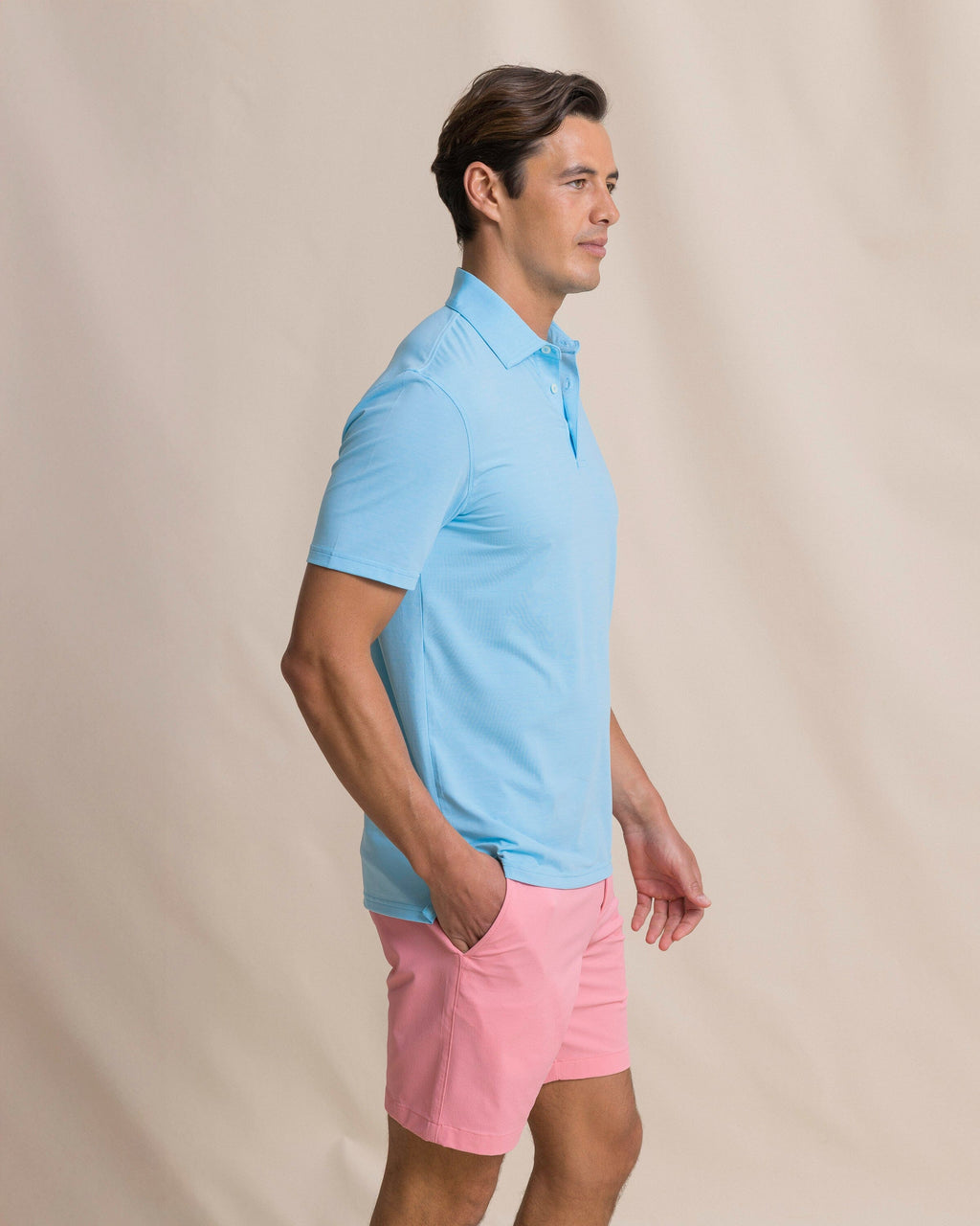Coastal Breeze® Heather Performance Polo