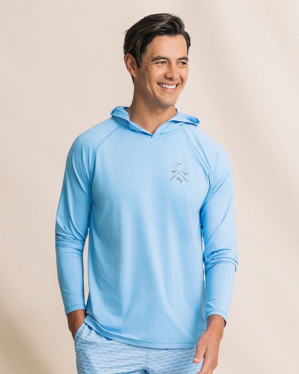 Crossed Lines Coastal Breeze® Performance Hoodie