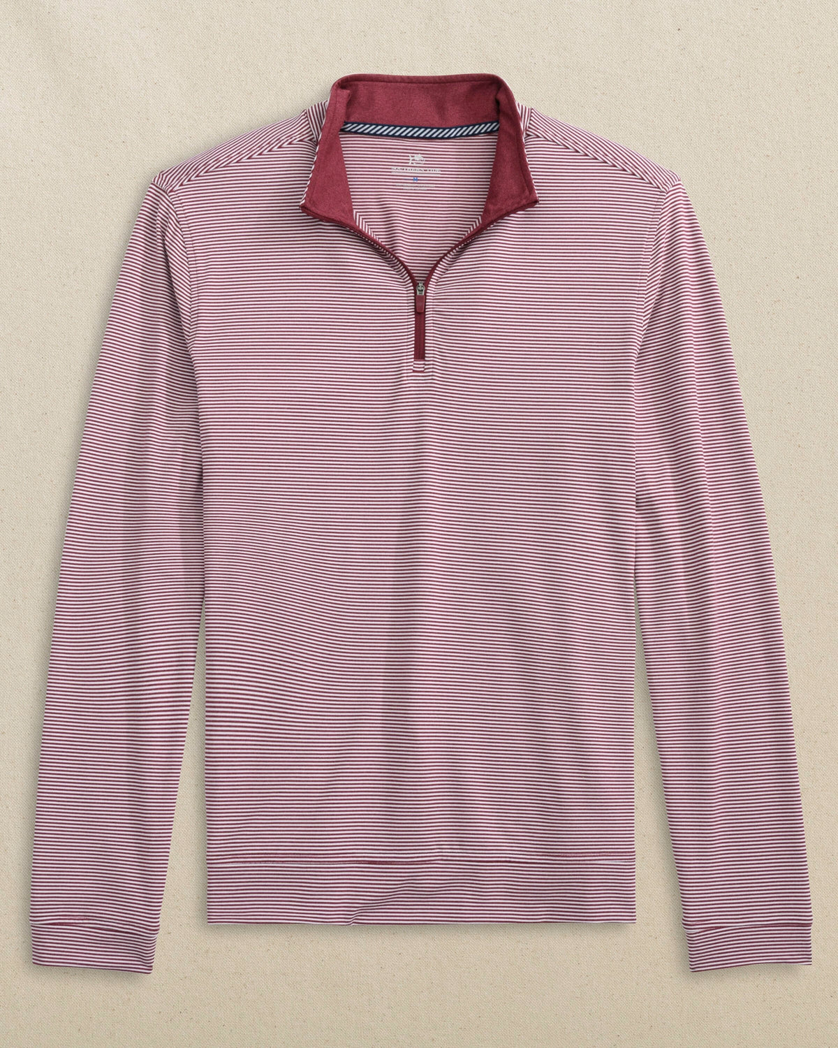 Cruiser Micro-Stripe Heather Quarter Zip