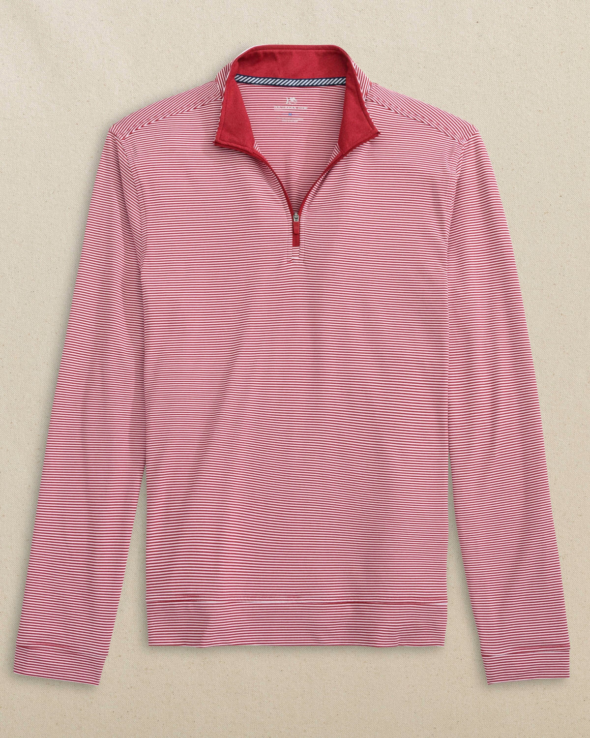 Cruiser Micro-Stripe Heather Quarter Zip