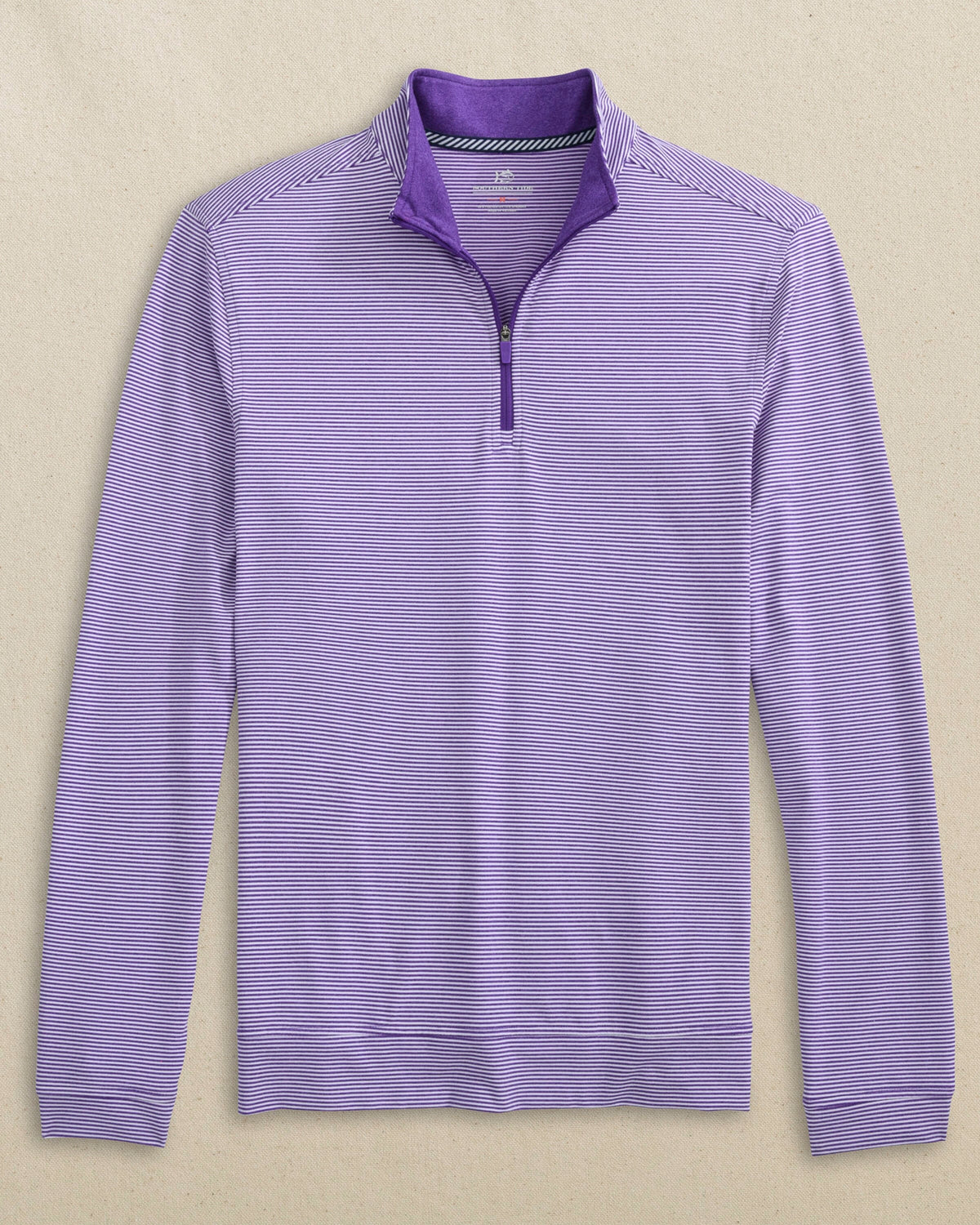 Cruiser Micro-Stripe Heather Quarter Zip
