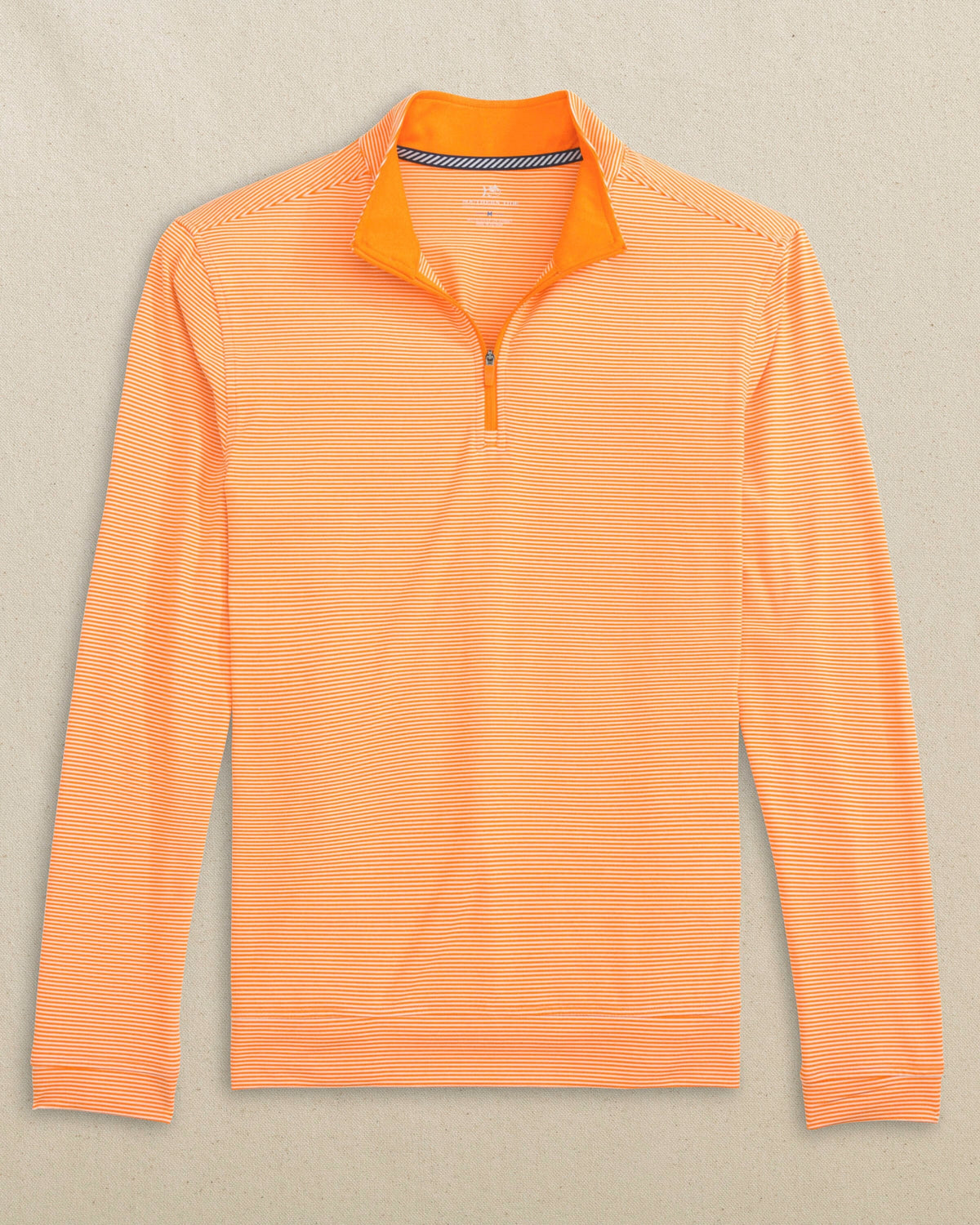 Cruiser Micro-Stripe Heather Quarter Zip