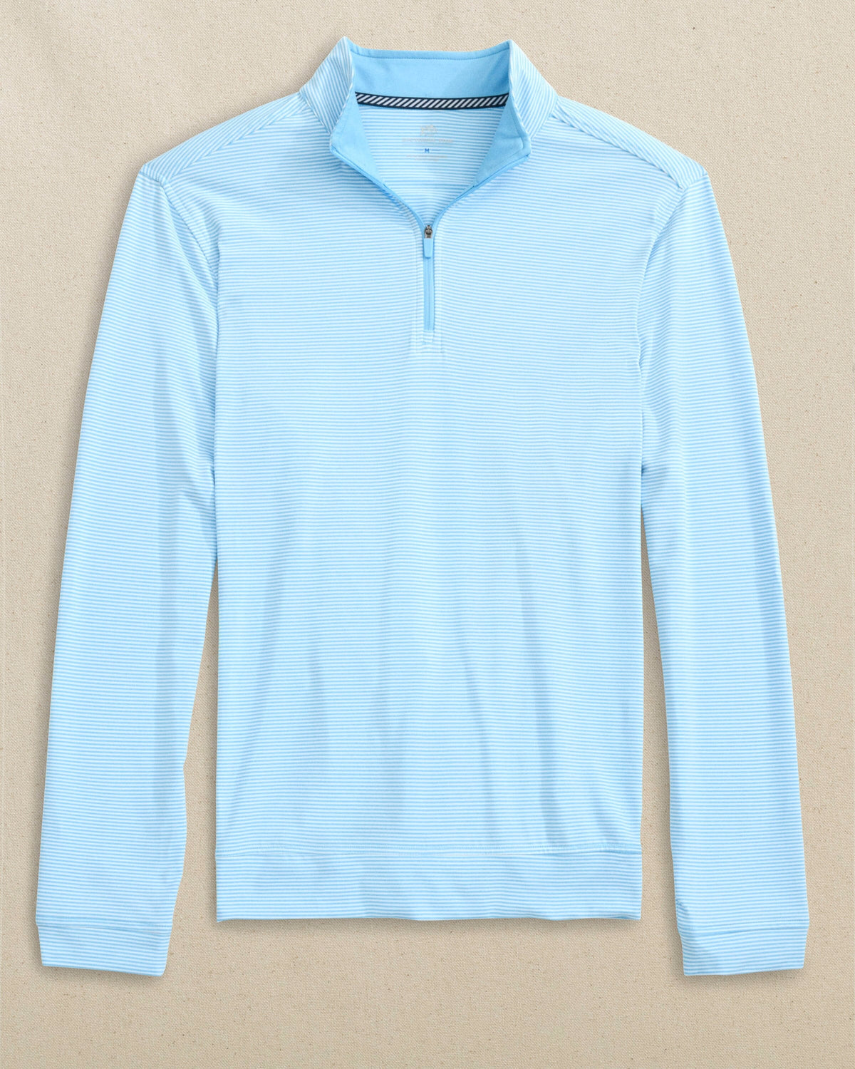 Cruiser Micro-Stripe Heather Quarter Zip
