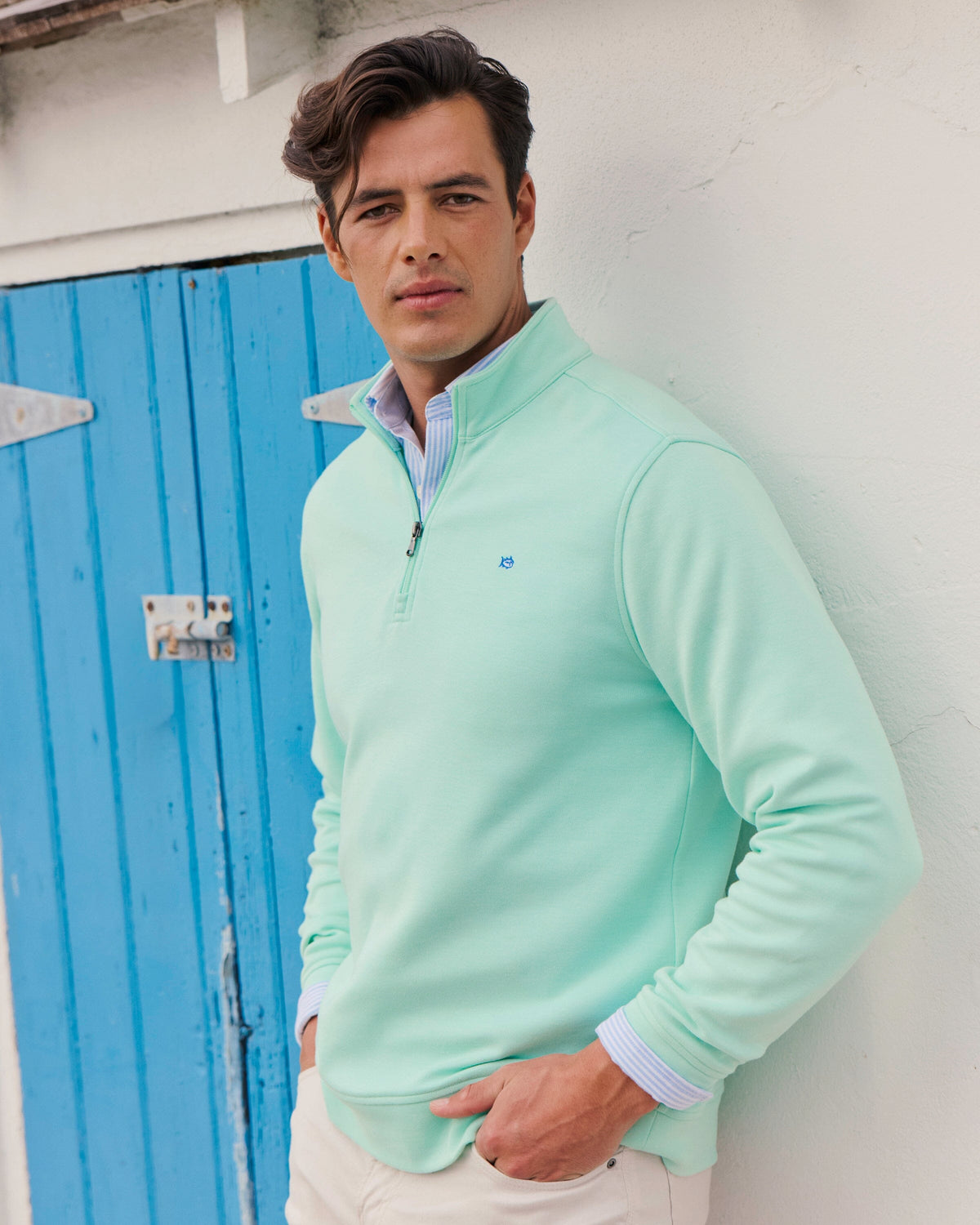 Sandy Cove Pique Quarter Zip