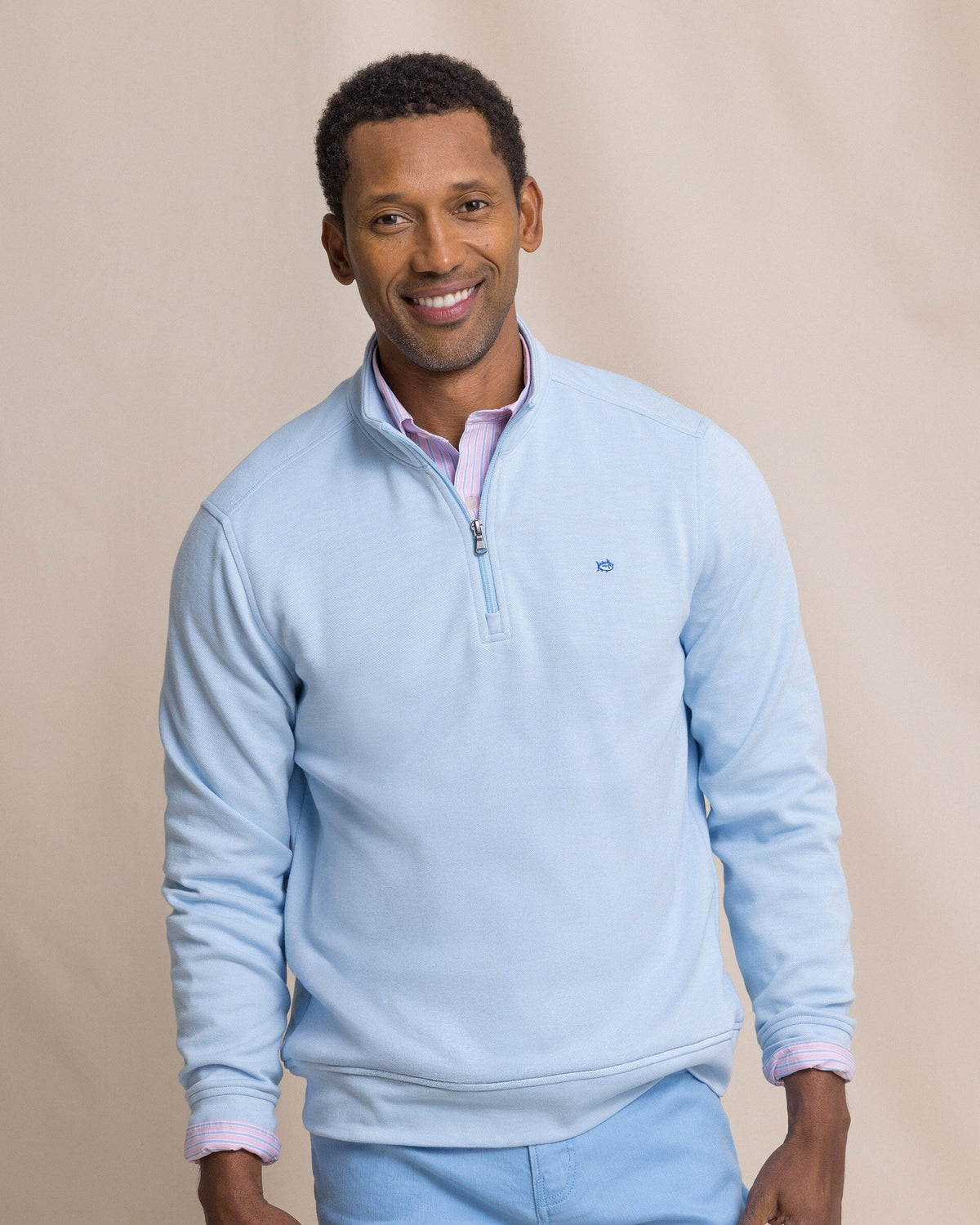Sandy Cove Pique Quarter Zip