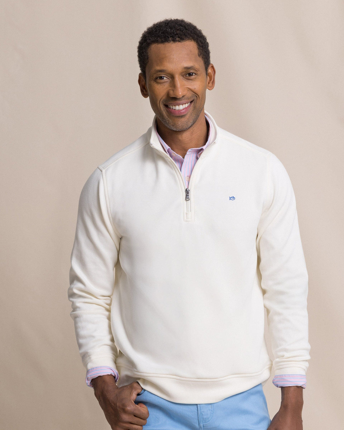 Sandy Cove Pique Quarter Zip
